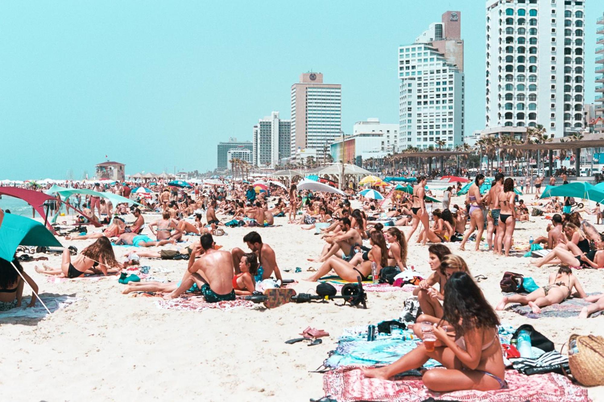Wom Beach Pod Hotel - A Member Of Brown Hotels Tel Aviv Eksteriør bilde
